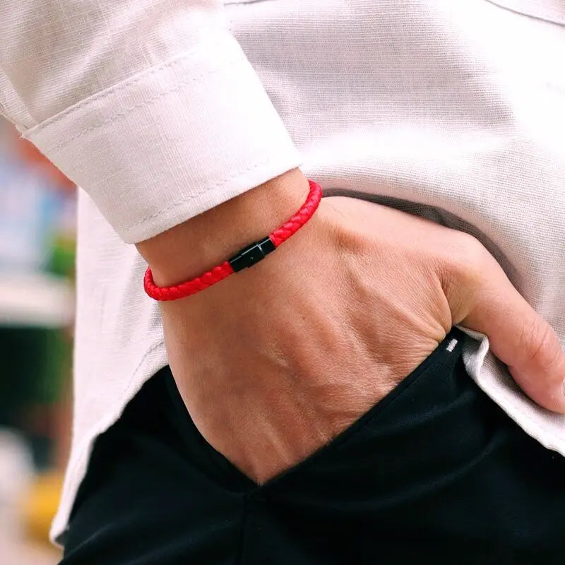 Keel Red Cord Bracelet